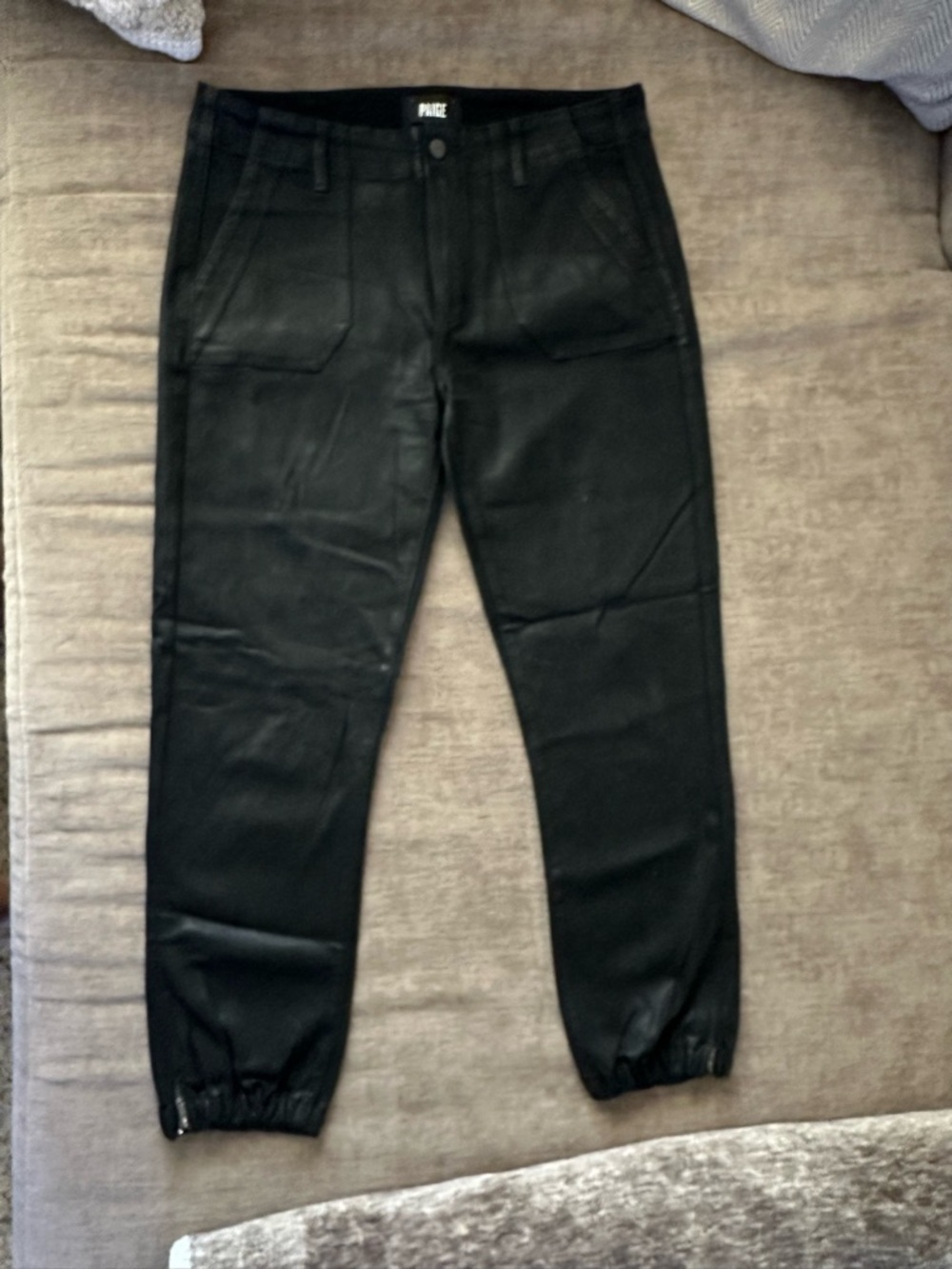 PAIGE Women’s Black Mayslie Jogger Pants